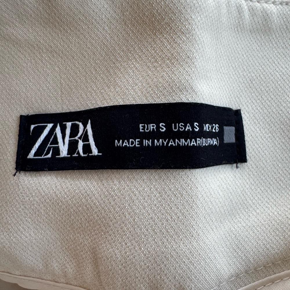 Zara Women’s Cream Trousers - Picture 4 of 7